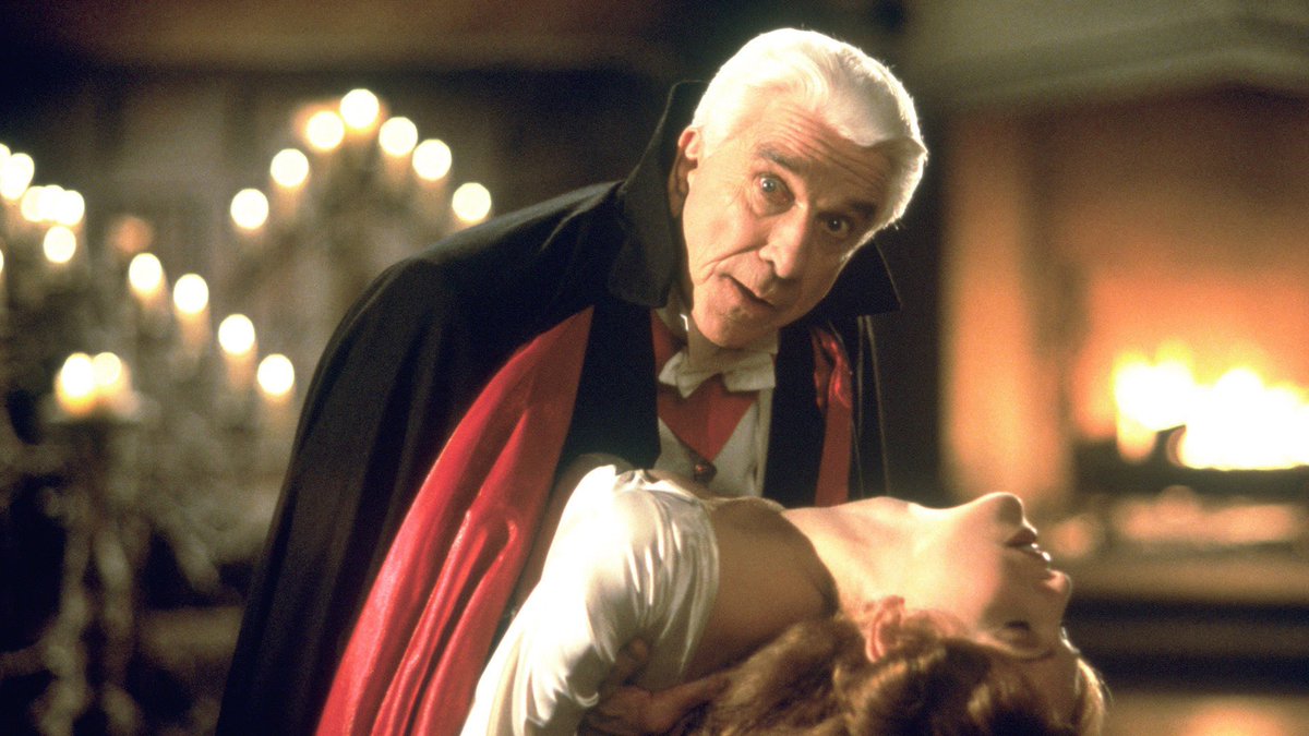 Watching Dracula: Dead And Loving It (1995) youtu.be/ctsxTvTQUZI #MelBrooks' parody of the classic vampire story and its famous film adaptations. #LeslieNielson #PeterMacNicol #StevenWeber #AmyYasbeck #HarveyKorman #AnneBancroft #Comedy #Horror #Cinéphile