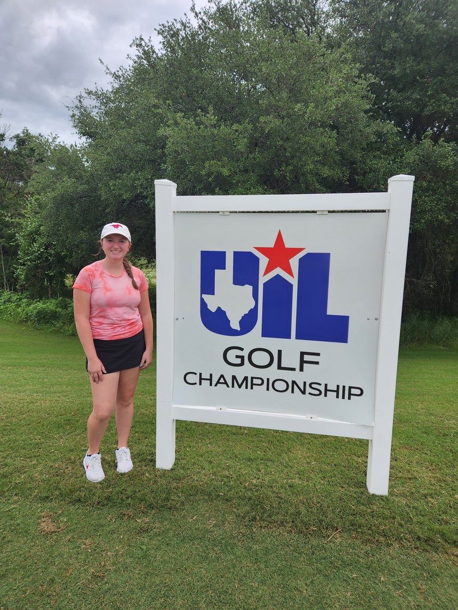 Chloe Sirkin, Region 1 Champion, tees off the #1 tee at 9am Monday in the 2023 Texas 5A State Championship. Best of luck Chloe! Grapevine is cheering you on!!!