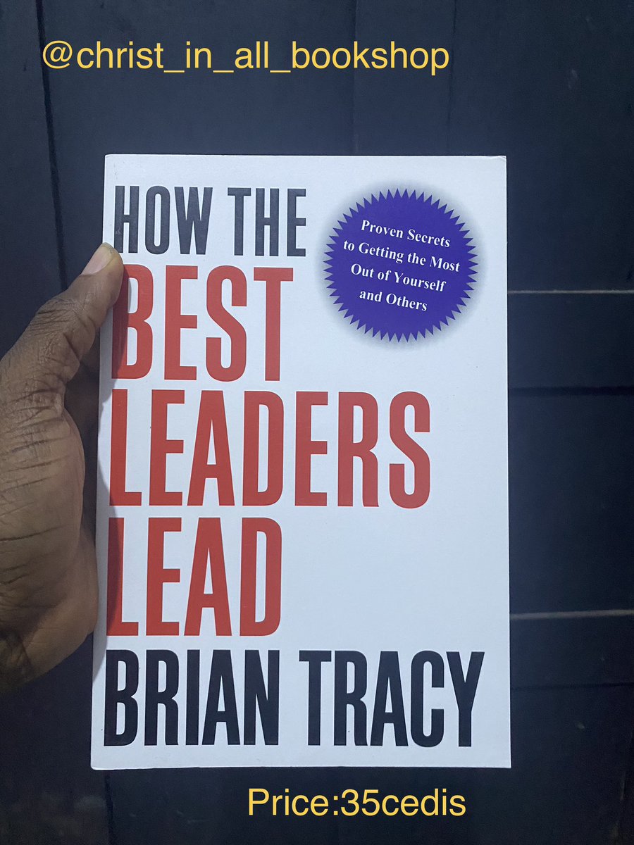 CIA_Bookshop's tweet photo. We have books of the world’s best renowned authors at very affordable prices. Making personal progress through attentive reading
#BookshopGhana
#BookshopinGhana
#Bookloversinghana
#theleadershiphandbook
#ultimateleadership
#howthebestleaderslead
#howtolead https://t.co/5PT07SCWFl