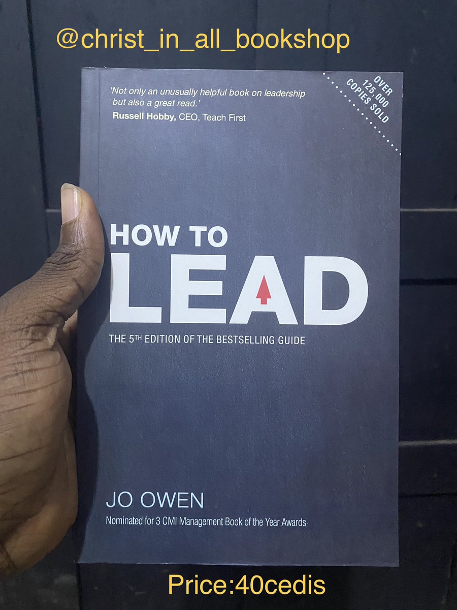 CIA_Bookshop's tweet photo. We have books of the world’s best renowned authors at very affordable prices. Making personal progress through attentive reading
#BookshopGhana
#BookshopinGhana
#Bookloversinghana
#theleadershiphandbook
#ultimateleadership
#howthebestleaderslead
#howtolead https://t.co/5PT07SCWFl