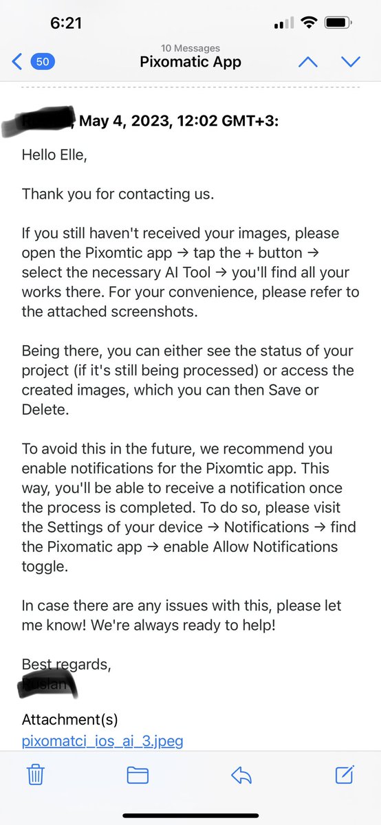 shes_nuts's tweet photo. At this point, I can only surmise that @pixomatic_app doesn’t care about their customers. I’ve been waiting since 4/21/23. When your support people actually do finally respond, they seem to not know the details of my situation and keep giving me useless responses. https://t.co/JBzewVtvit
