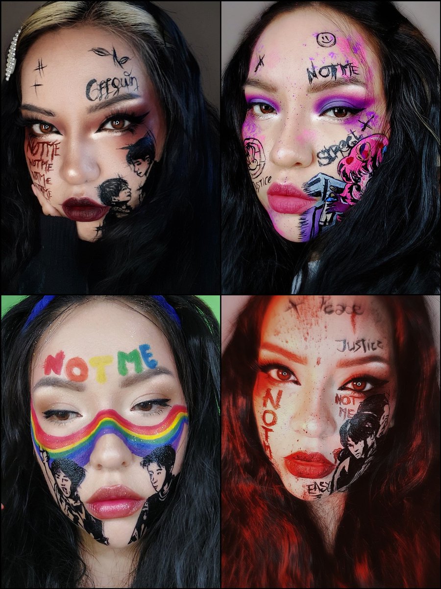 makeupbysil's tweet image. Make up inspired by NOT ME 🏳️‍🌈💚

#OFFGUN #Argentina #เบบี๋ #Babii #ออฟกัน #gunatthaphan #OffJumpol #tumcial #off_tumcial #artofOFFGUN #ออฟจุมพล #กันอรรถพันธ์ #NotMeSeries

@off_tumcial 
@AtthaphanP 
@offgun_family
@Nuchyfilm