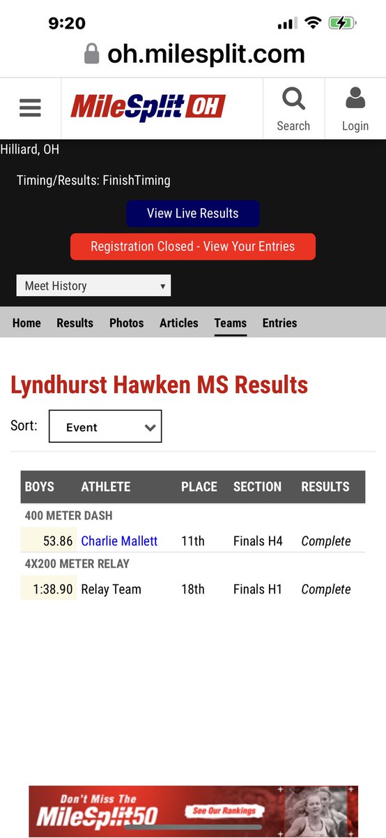 Greg Marmaros (@gmarmaros) on Twitter photo When your actions align w/ goals/what you say- special things more likely to happen.
Congrats <a href="/HawkenTrack/">Hawken Track & Field</a> 7th/8th grade boys team members on qualifying/proudly representing school/team
at the <a href="/OHSAASports/">OHSAA Sports</a> MS T&F State Meet! Best is yet to come…
You win with good people ‼️ When your actions align w/ goals/what you say- special things more likely to happen.
Congrats <a href="/HawkenTrack/">Hawken Track & Field</a> 7th/8th grade boys team members on qualifying/proudly representing school/team
at the <a href="/OHSAASports/">OHSAA Sports</a> MS T&F State Meet! Best is yet to come…
You win with good people ‼️