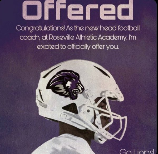 wakemupken's tweet photo. After a great conversation with @Rosevillelions1 I’m excited to say I have received my second offer from The Roseville Lions #AG2G https://t.co/7o9UlS3zp3