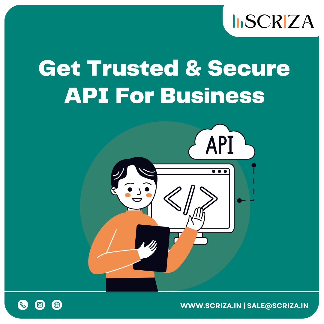 scrizaofficial's tweet image. Scriza is the trusted and secure API provider for your business in India with an experienced team.
#apiprovider #fintech #webdevloper #digitalmarketing #api #softwaredevlopmentcompany #softwarecompany