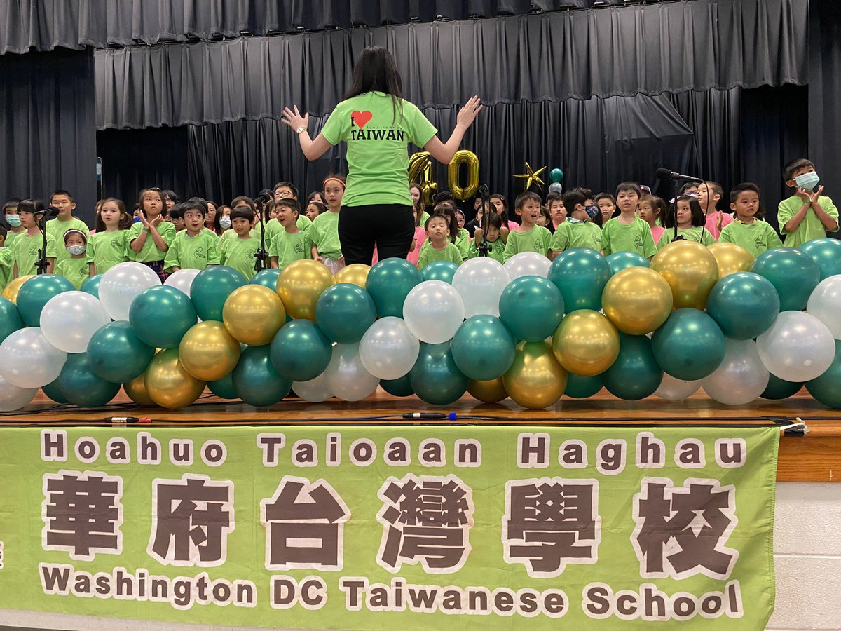 bikhim's tweet photo. Delighted to join the students, teachers, volunteers, parents &amp; grandparents to commemorate 40 years of the DC Taiwanese School, where Taiwanese Americans, across generations, have celebrated their language &amp; culture. https://t.co/o3SXG8HD3p