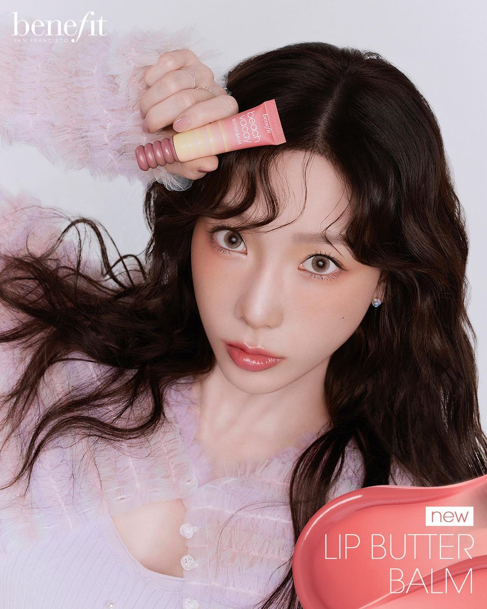 Taeyeon x Benefit Cosmetics Korea 
🧈 𝙉𝙀𝙒 𝘓𝘐𝘗 𝘉𝘜𝘛𝘛𝘌𝘙 𝘉𝘈𝘓𝘔 🧈

🔗 instagram.com/p/CsPi3u9hCJf/

230515 #태연 <a href="/TAEYEONsmtown/">TAEYEON Official</a>