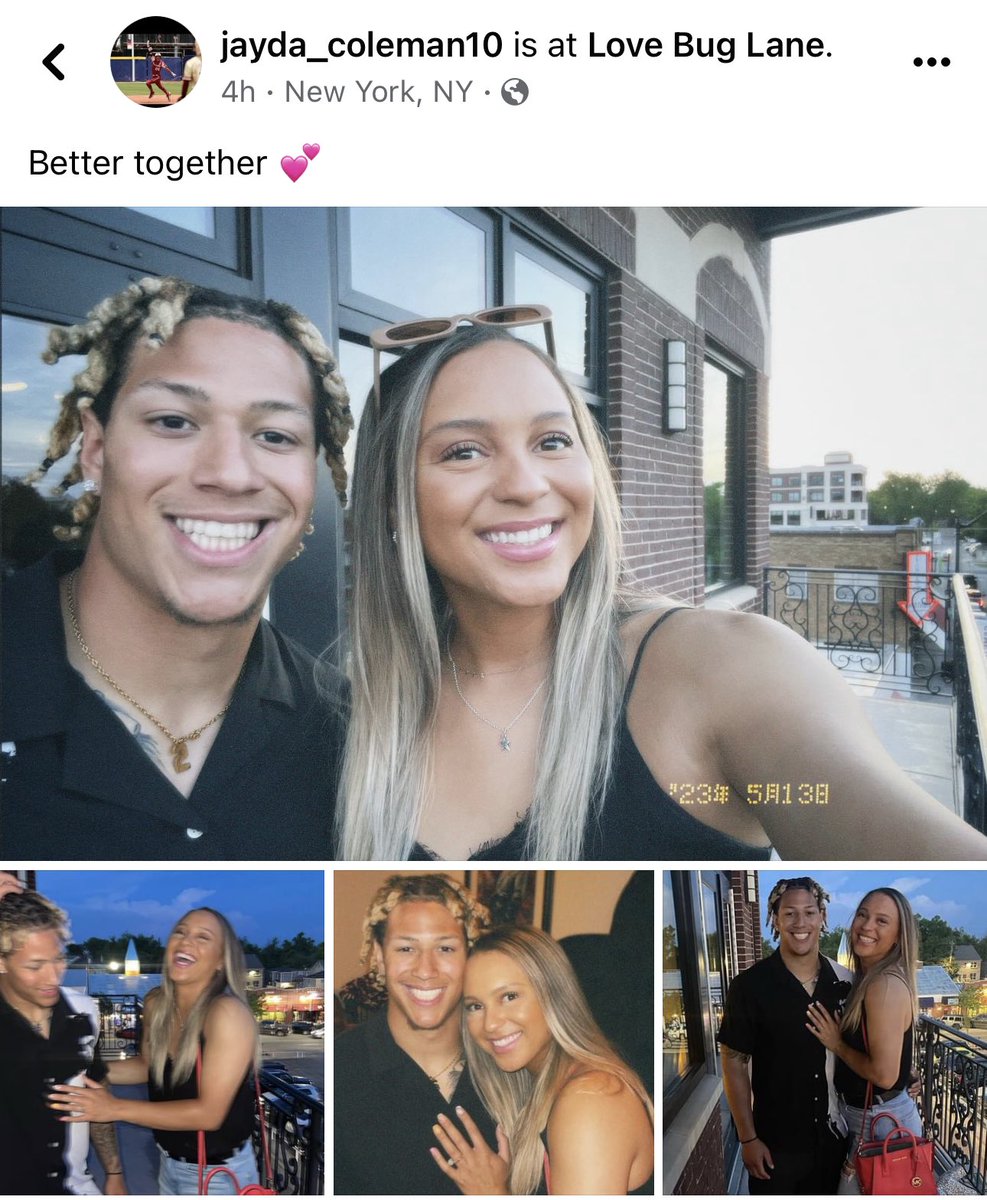 sooner25411's tweet photo. Is there a better power couple in OU athletics than Jayda and Billy? https://t.co/ZkOcJMZe3N