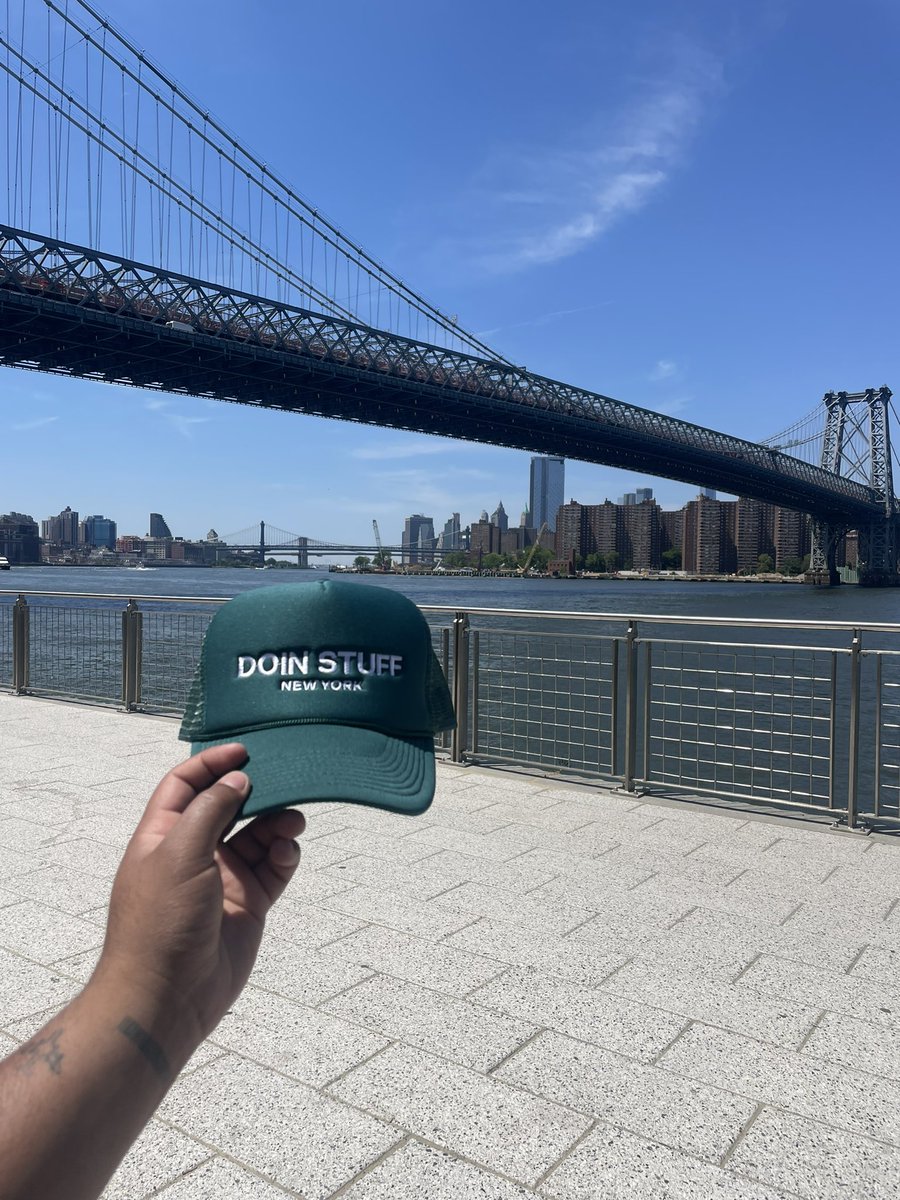 donny_paycheck's tweet photo. Literally … https://t.co/TsQceRjFYs
DOIN STUFF™️ NYC all summer
@DoinStuff__
🏙️🏙️🏙️🗽
#DoinStuff #Summer #SummerCollection #SummerFashion #Fashion #Ootd #Grwm #TruckerHat #Socks https://t.co/N9hqSVEvcj