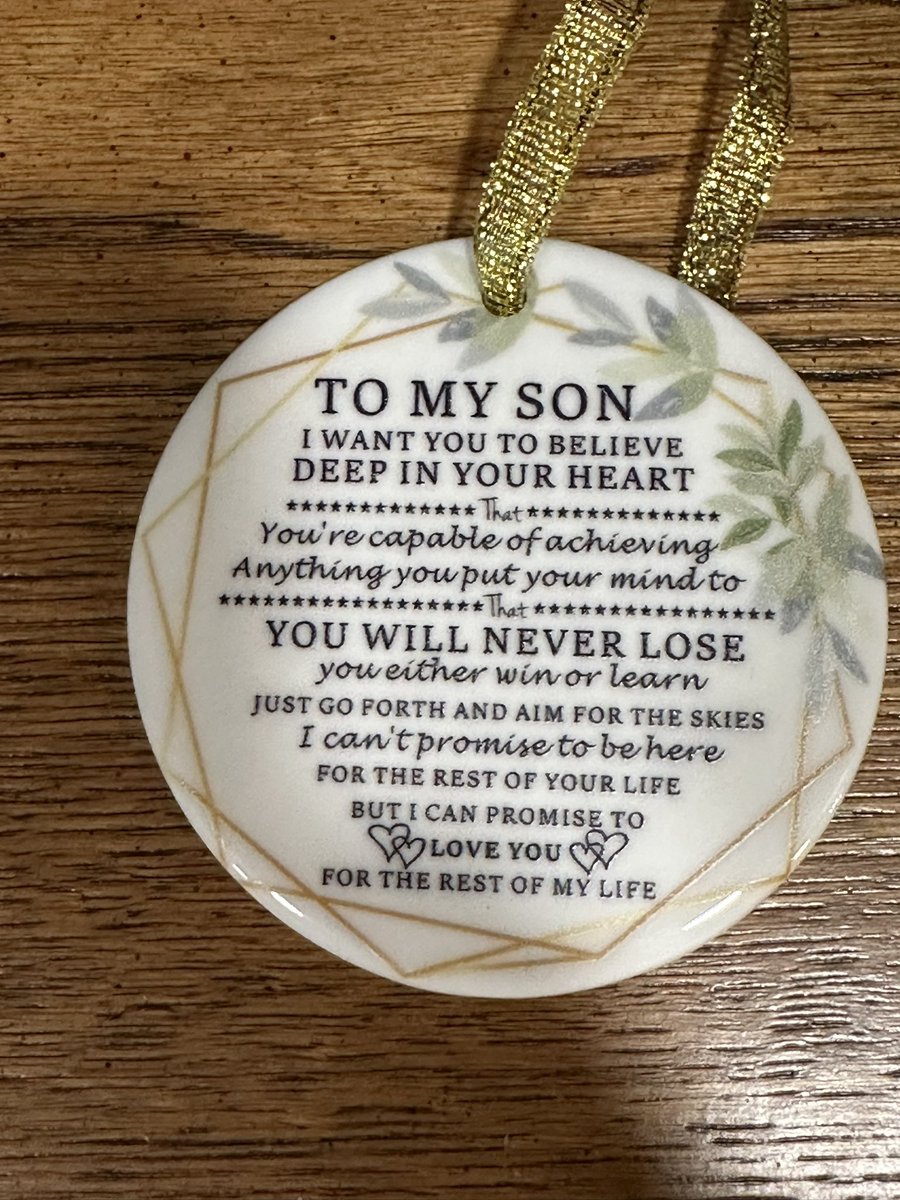 As I unpacked boxes in my office this evening I stumbled upon this gift my mom gave me years ago… What a message. Blessed to have her in my life. I’ll continue to strive day in and day out to keep making her proud. Happy Mothers Day Y’all! #happymothersday2023