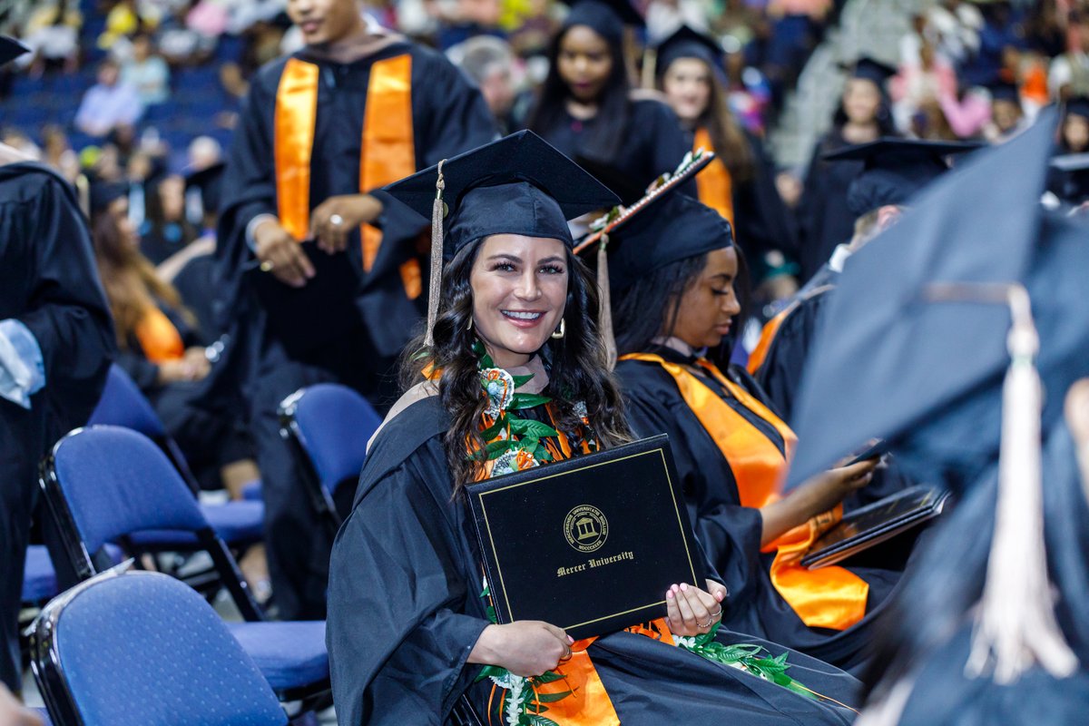 MercerYou's tweet photo. Thereโs no stopping them now! Graduates from @MercerBusiness, @MercerEducation, @MercerCoPA and @McAfeeTheology were celebrated in Atlanta earlier today. #Mercer2023 #ClassOf2023 https://t.co/bOXL4QIjvJ