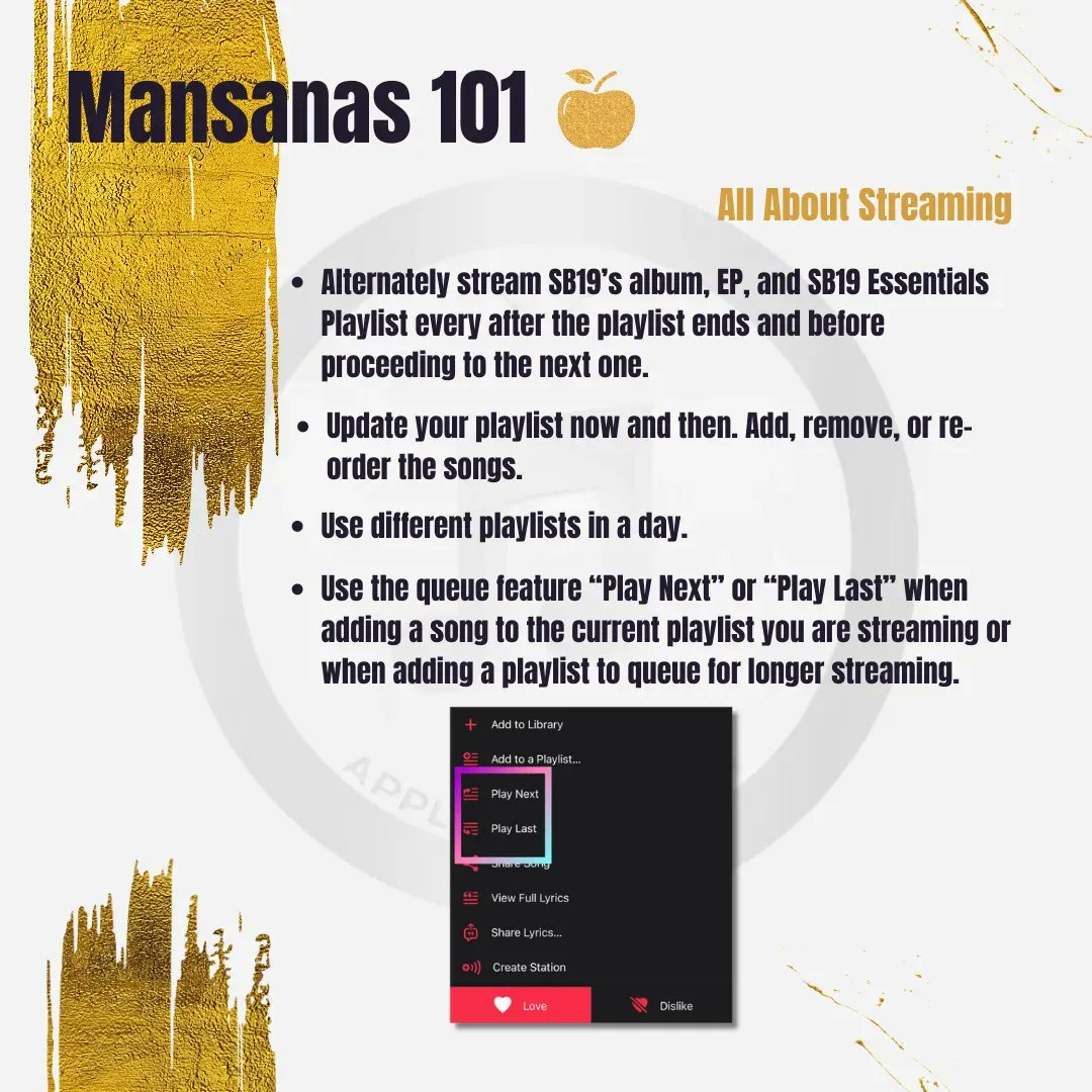 SB19 APPLE MUSIC TEAM🎵 on Twitter "⚠️ 3rd Set of Streaming Guidelines