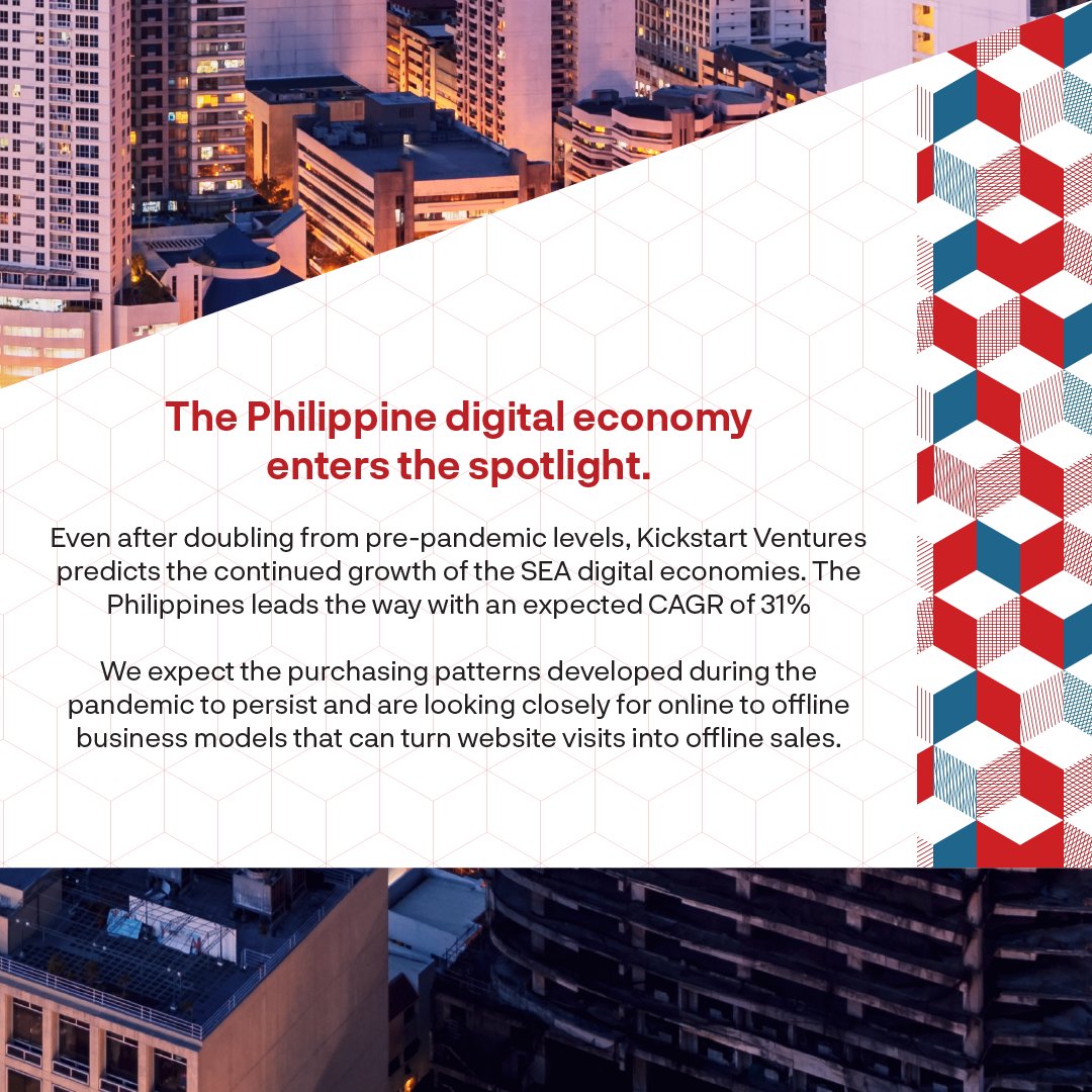Southeast Asia has shown remarkable resilience and sustained GDP growth, coupled with impressive strides in digital transformation, even in the face of funding challenges in 2022.

Learn more at bit.ly/3UojxuO  
#KickstartVentures #GDPGrowth #DigitalTransformation