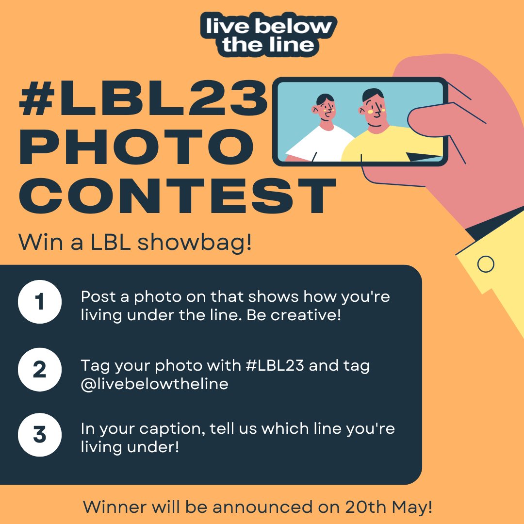 PHOTO COMP! 📸

We're running a photo competition, so you can go in the running for some hectic and limited LBL merch! 😎

Just take a snap of your Challenge Week, post it on socials with #LBL23, and tell us what your line is in the caption. 

Best picture wins - get snapping! 💥