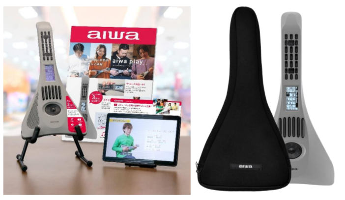 TECMIRA_group's tweet photo. JENESIS（株）は、本日より簡単なのに本格的！全く新しい電子楽器【aiwa play RX01】🎸と専用ソフトケースが量販店と各ネットショッピングサイトで発売開始いたしましたことをお知らせいたします！ 
🔗https://t.co/bMr7pZ6VTK
 #aiwa #aiwaplay #aiwaデジタル #アイワ https://t.co/vlXCRBmpzh