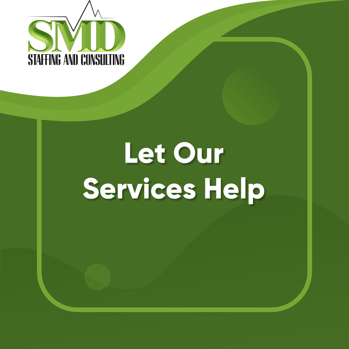 smdstaffingsvcs's tweet image. Need to fill a vacancy at your company quickly and efficiently? Our staffing services can help you find the perfect candidate for the job! Get in touch with SMD Staffing Services today.

#WebsterTX #OurServices #HealthcareStaffing