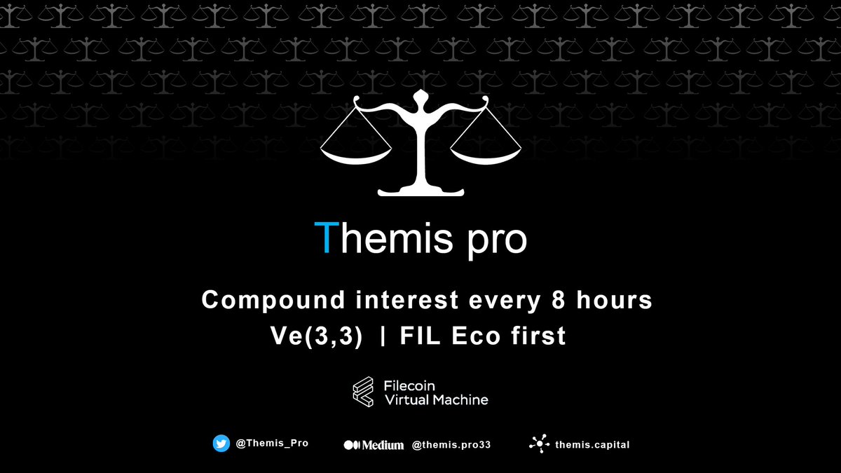 📷📷Welcome @Themis_Pro for joining AI Buddy Ecosystem! #Filecoin #FVM ecological DEX, Themis protocol is now live in public beta, participate in the beta to split the $50,000 rewards 🤑 ⏰Until May 15 (may be extended) 20 USD worth of THS tokens