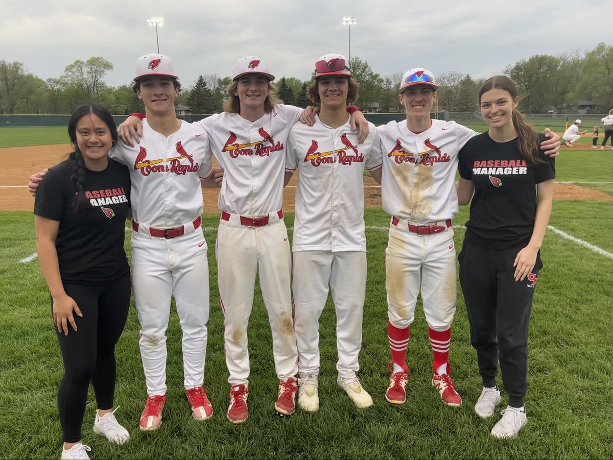 Coon Rapids Baseball on Twitter "Friday night we honored our Seniors