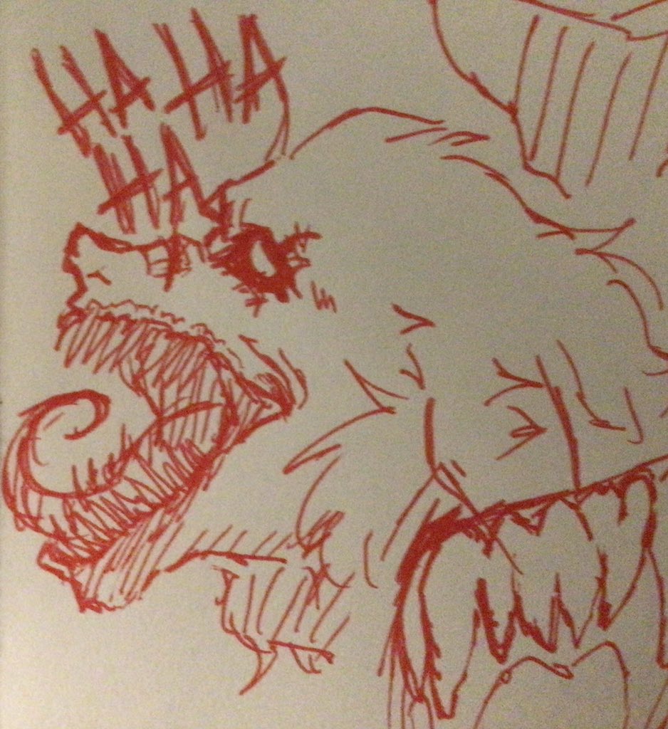 DeadxNoMre's tweet photo. Quick Pen Sketches of #ForgoneLands character Drauker doing what he does best 👁️👁️. Can’t get enough of this “Bleppster” #ForgoneLandsOc #penart #traditionalart #art #storyoc #Mutant #experiment #Wattpad #writer https://t.co/GpFbRrh3p1