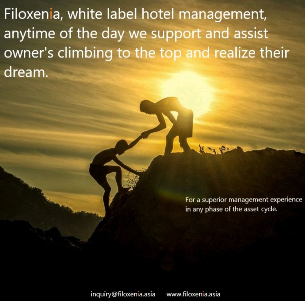 mnvanommen's tweet photo. Filoxenia, realizing hospitality owner's dream. White label hospitality management, purely performance fee, no other fees!
#Filoxenia #dreams #objective #top #management #assetcycle #whitelabel #preopening #ownerrep #turnaround #interimmanagement #performance #pure #trust https://t.co/30Hw4ke4W5