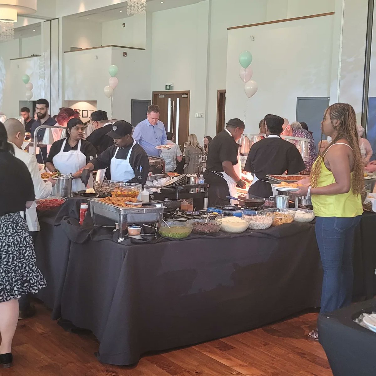 cllrainslie's tweet photo. What a Mother's Day Feast at the @GuildInnEstate "Mother's Day Brunch" !!! A huge selection of food to choose from...and it was all superbly mouth-watering!! #Ward24 #Scarborough #GuildInn #Brunch #TOPoli https://t.co/lCqaaQMEKm
