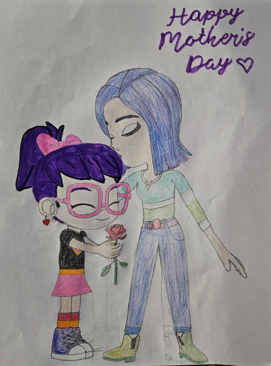 Happy Mother's Day to everyone. From #abbyhatcher, and her mom Miranda. 💜💖🌹🌷 <a href="/nickjr/">Nick Jr.</a> <a href="/gurustudio/">Guru Studio</a> <a href="/josettejorge/">Josette Jorge 🍥</a>