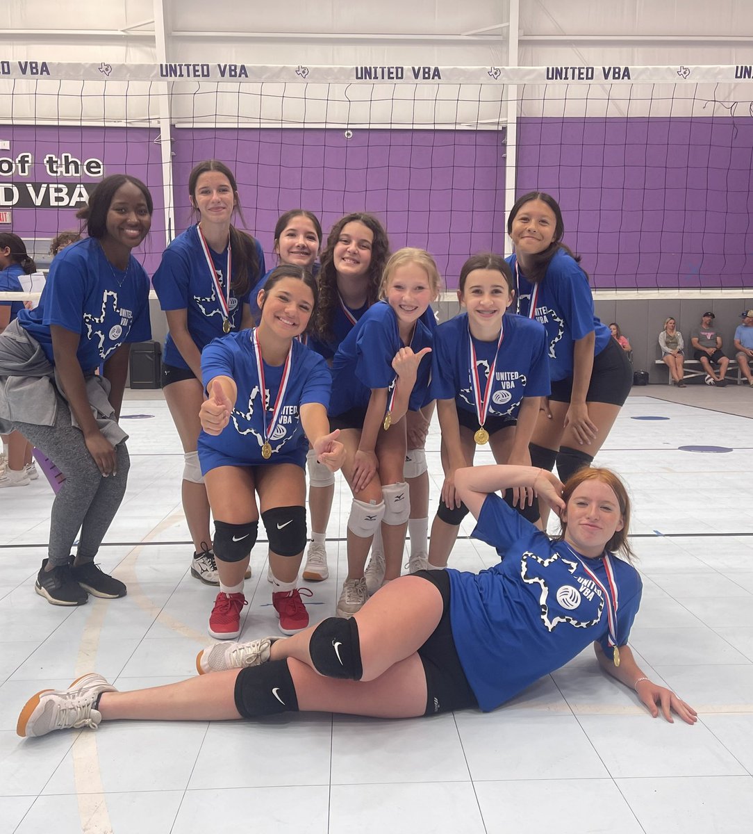 UnitedVba's tweet image. Last but certainly not least, the U ATTACK division! Way to go, ladies!! 🏐💜👏 #unitedvba #youthvb #youthleague #waytogo