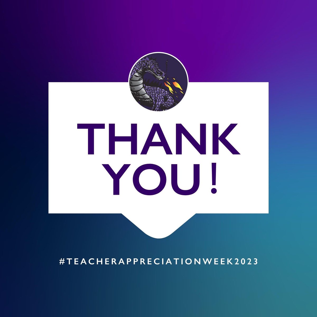 Over the past week, our community, local businesses, and individuals went out of their way to celebrate our staff for #TeacherAppreciationWeek2023! We want to thank those shared here and the many not pictured for your support. You are what we call #DragonExcellence!