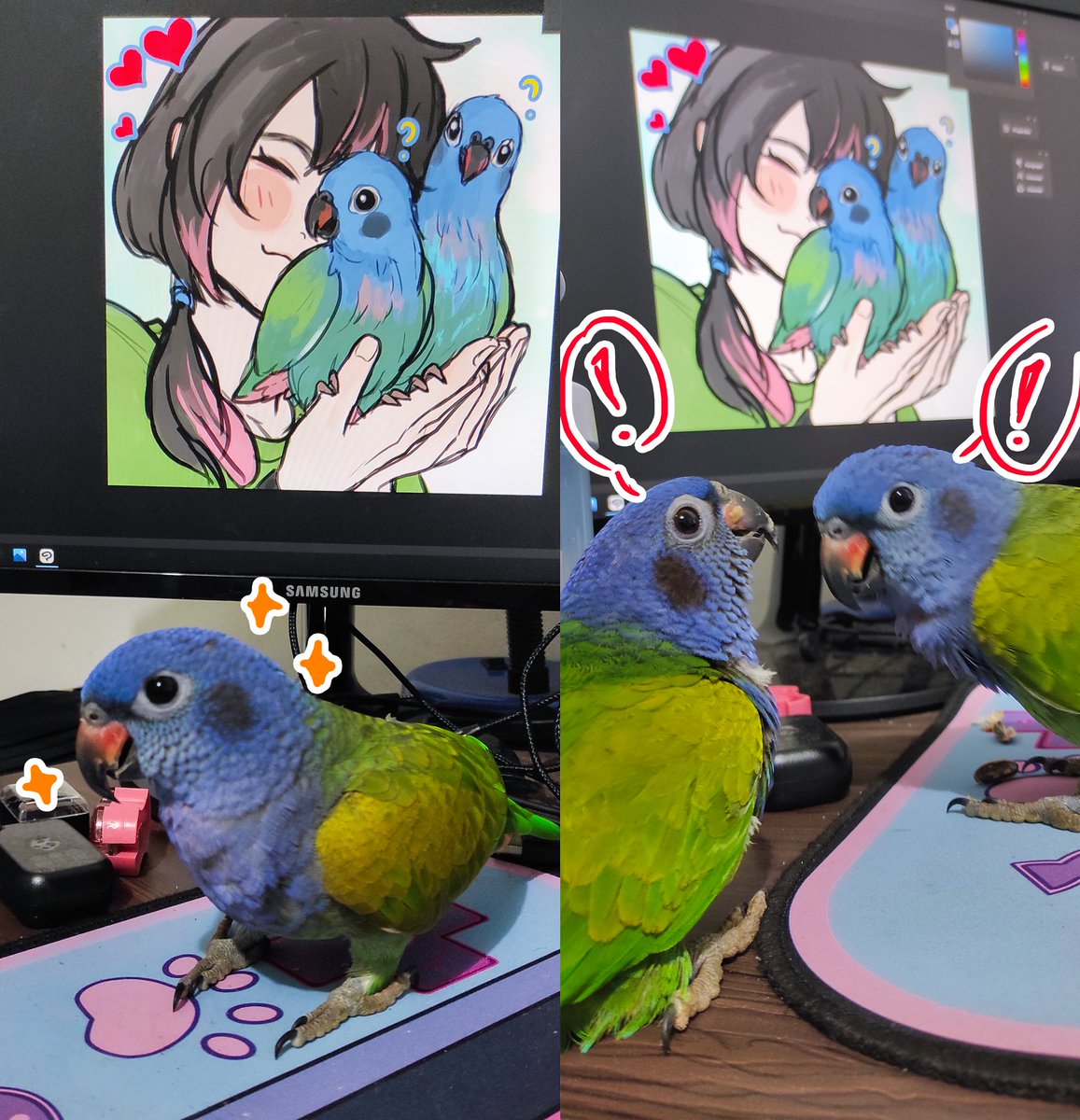 art train hehe
uses th opportunity to share old drawings I made before they expire fully in my eyes😭(im already seeing manymistake on them) and probably no one saw them (only the bird one is from some days ago)
@lilynouch <a href="/potatokuri/">Kuri//hiatus</a> <a href="/_Mikipeen/">Miki 🔞🌻 Shop open 🌱</a> <a href="/_conxam/">啊麥: 🍎 a sloptart</a>
;v;dont feel pressured😆
