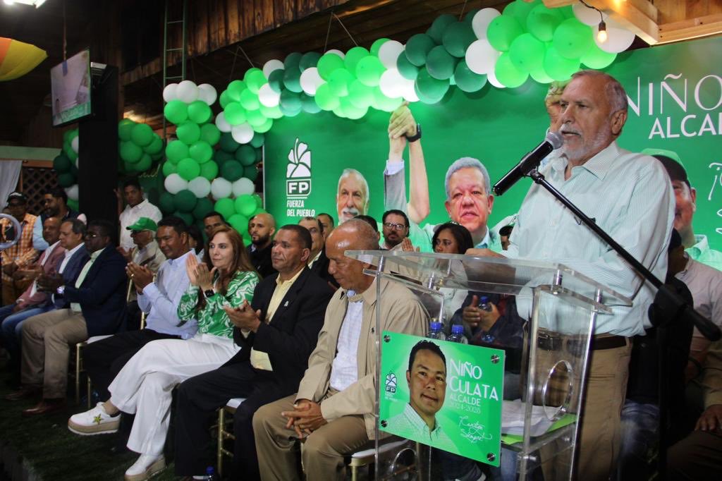 Ayer un impactante acto en el lanzamiento de la aspiración del regidor Niño Culata,  como Alcalde de Constanza. Un productor agropecuario venido del PRM y recibido con mucho amor en Fuerza Del pueblo. Se perfila como ganador de la Alcaldía.