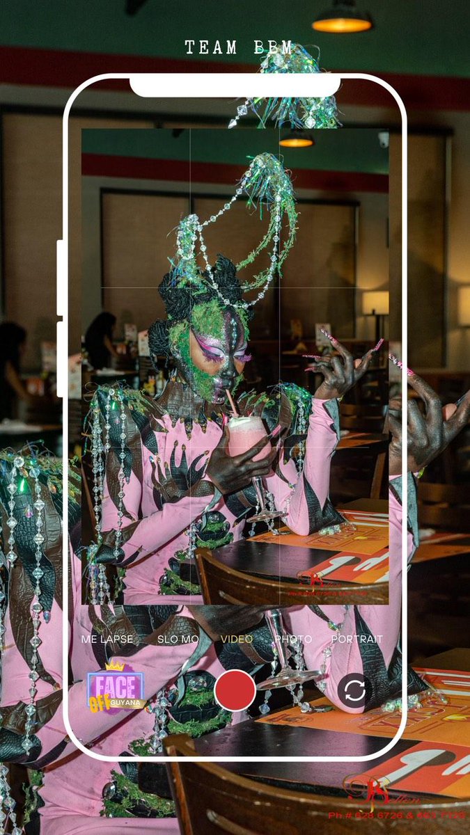 FaceOffGuyana's tweet photo. 🥳 ~ Team: BBM

~ Vote for your favourite team of Face Off Guyana 2023 by liking, commenting and retweeting. 

@faceoffguyana |  FB, IG, TT
#faceoffguyana #makeupchallenge #photographychallenge #makeup #sfxmakeup #art #creativeguyana https://t.co/2alZUJl8C0