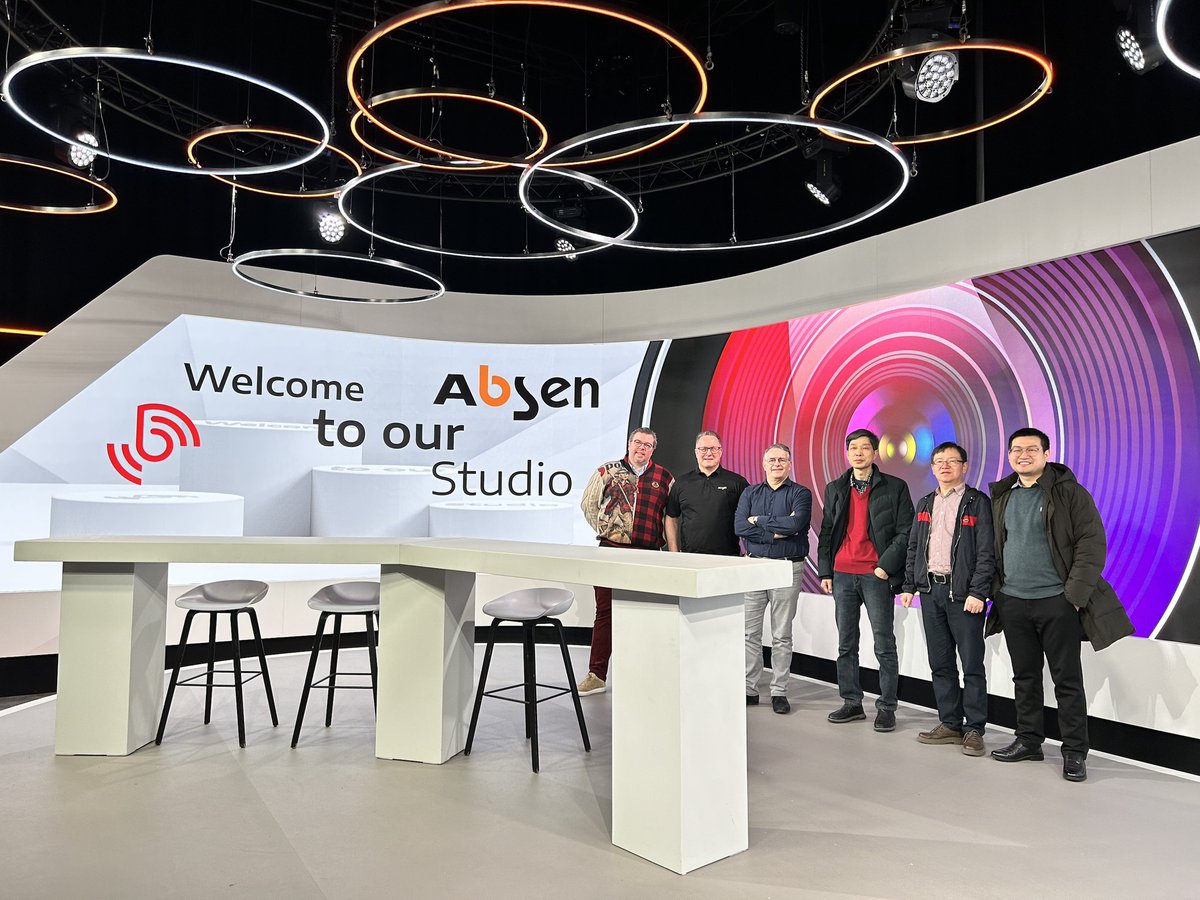 LEDAbsen's tweet photo. AbsenLive renovated Bazelmans AV studio with exceptional PL 1.9 LED products, an incredible showcase of AbsenLive LED in an xR studio!
Create the perfect virtual platform to take your studio to the next level with AbsenLive.
#absenled #unreal #xrstudio #virtualproduct #avtweeps https://t.co/7rp8IA2LKd