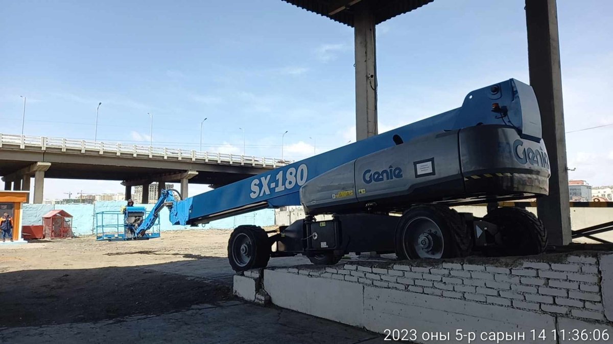 SonoforteGroup's tweet photo. Sonoforte's newest addition, a Genie SX180, rolls off the wagons into UB https://t.co/Yvw1o8Ffk9