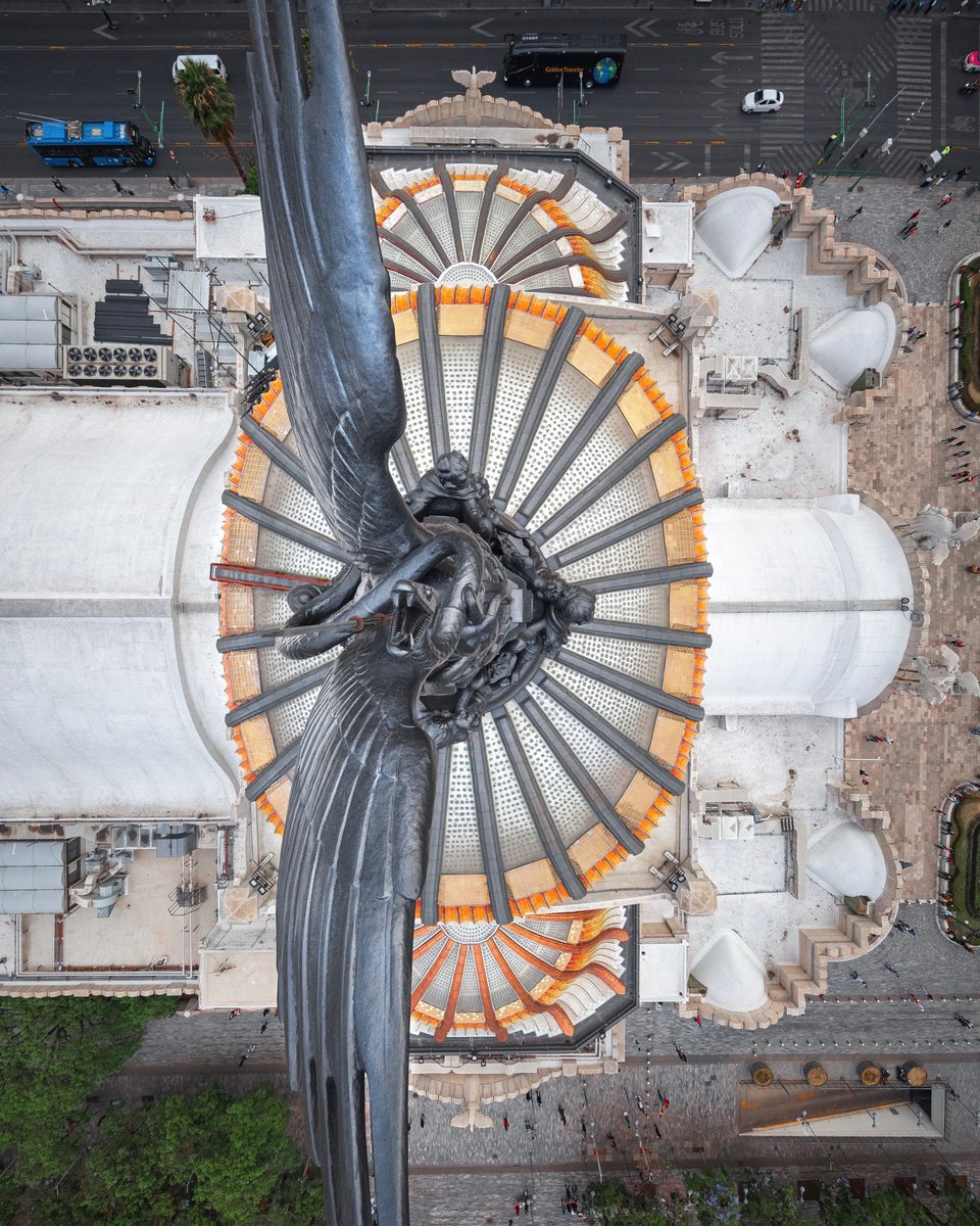La cúpula del Palacio de Bellas Artes (2023).