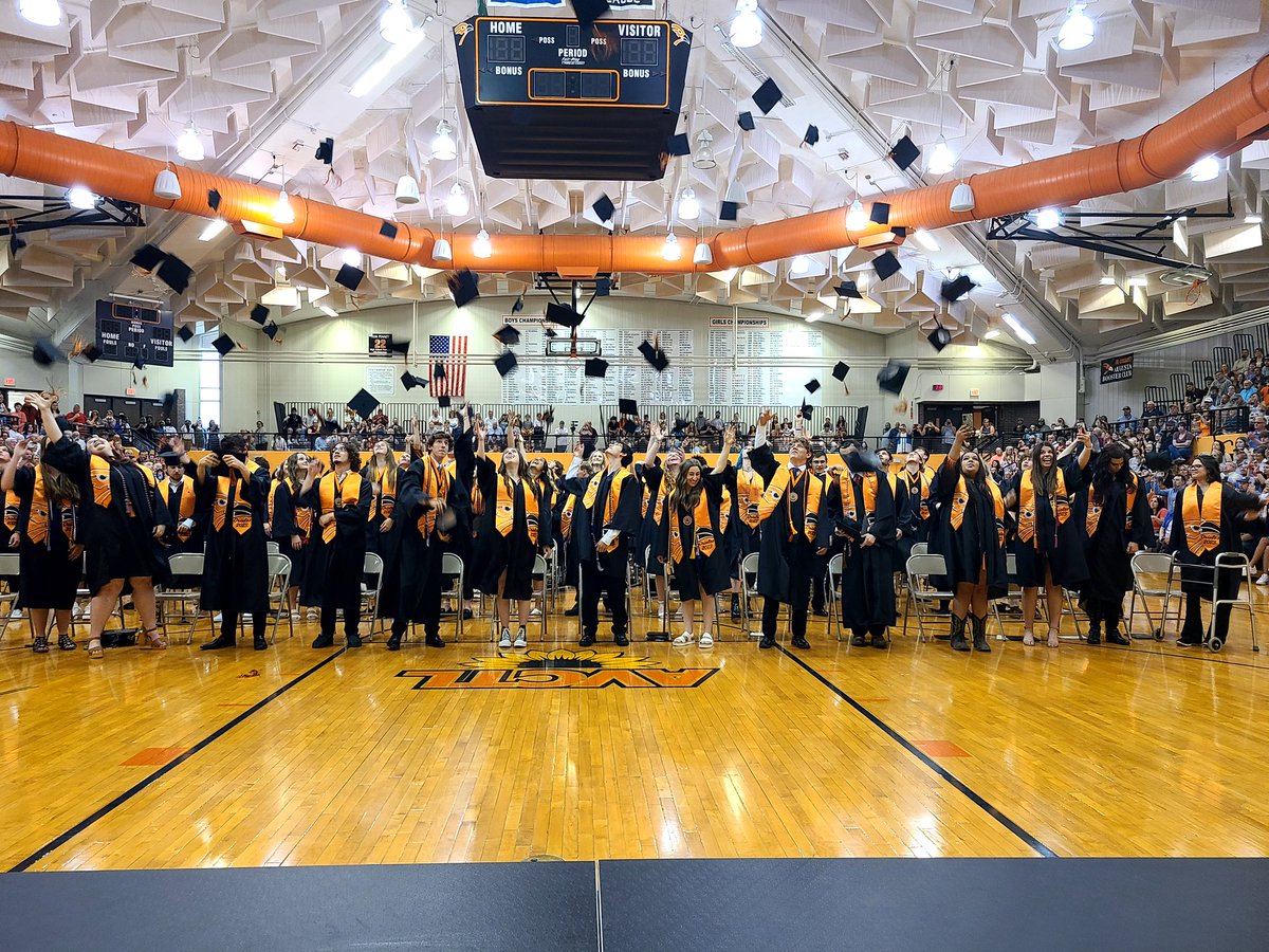 Today was a long but good day. Proud of our Oriole Graduates! May you always dare to do great things! #ORIOLEPRIDE #THRIVE