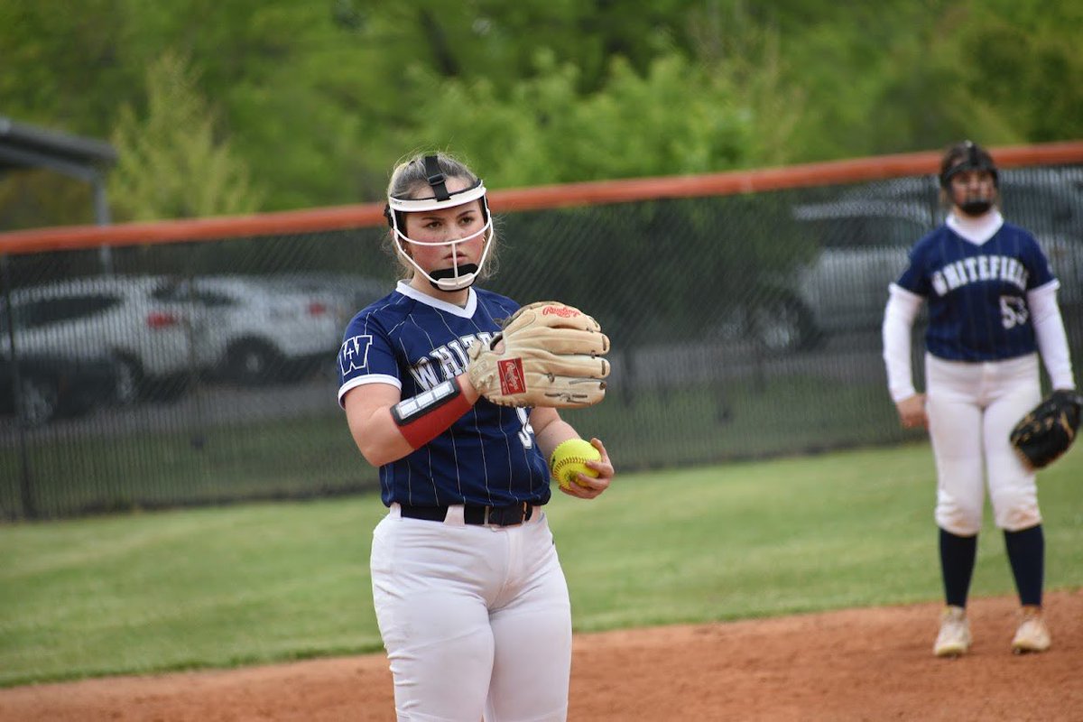 WhitefieldAcad1's tweet photo. Our season is over but our outstanding freshman pitchers is not. Kylie McRoberts is coming to a town close to you as she hits the road with TN MOJO 16U a premiere national team. Kylie has set our schools single season K’s record with 163. @kyliemcroberts2 https://t.co/8OnFoPYBtc