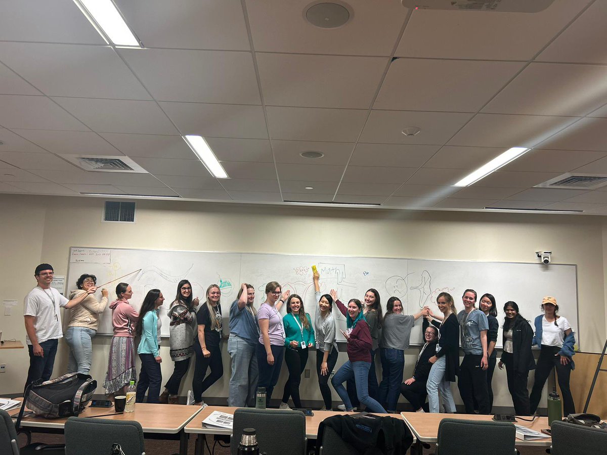 FIRbees's tweet photo. Chalk talks are done 🤩💪 The FIRbees each presented their research in 5 minutes brilliantly - now for section 2! #FIR2023 https://t.co/VJEpQGkXHs