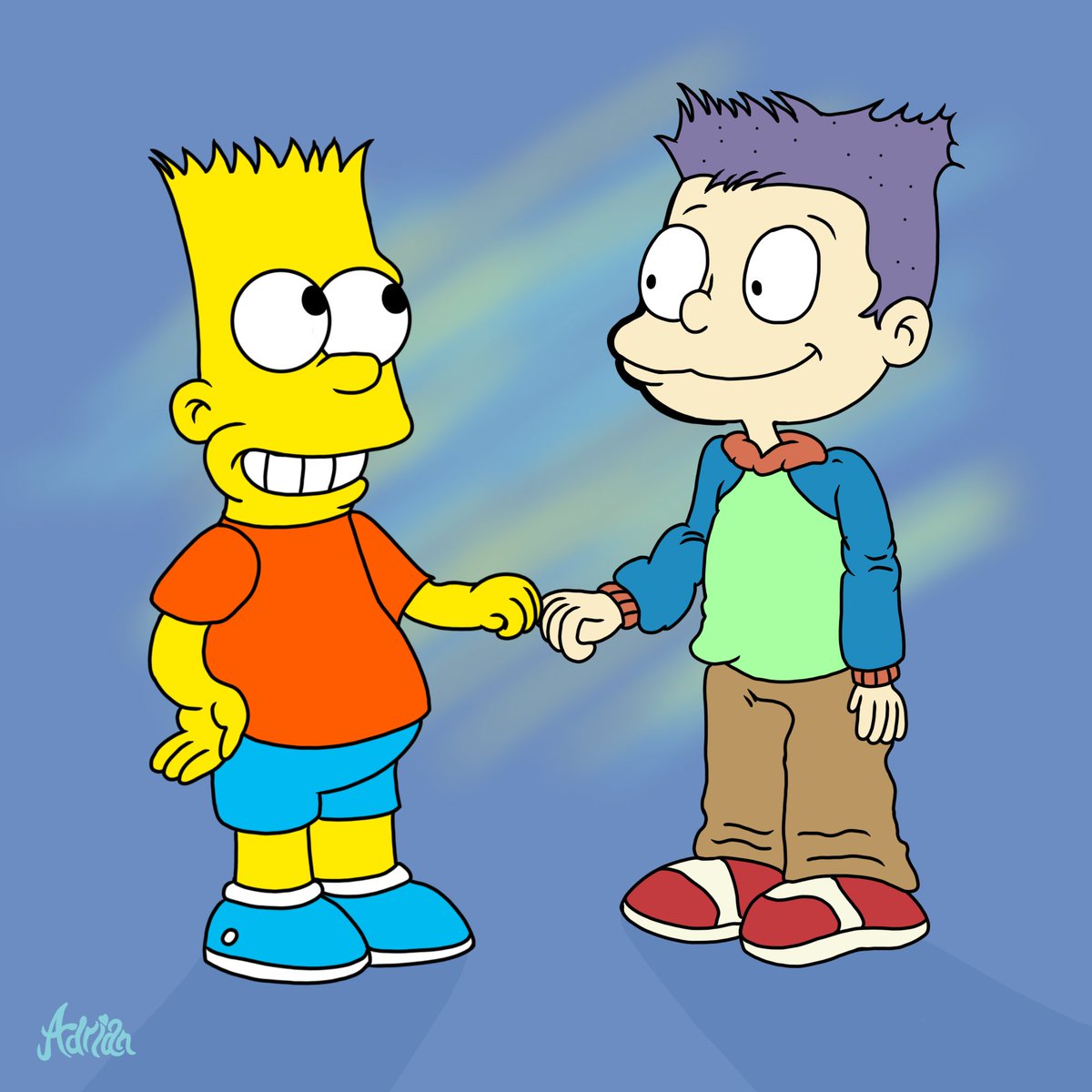 Hands-toss!

My first for these crossover style (Simpsons x All Grown Up), forget that random background xD. I swear it, I'm uploaded in middle of mid-semester exams...

#thesimpsons #bartsimpson #rugrats #rugratsallgrownup #allgrownup #tommypickles #crossover #crossoverfanart