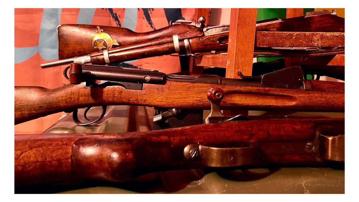 TDIAct's tweet photo. Organizing History #Swiss #Westinghouse #StraightPull #History #Wood #May2023 #firearms #Antiques https://t.co/ciO1pjg4So