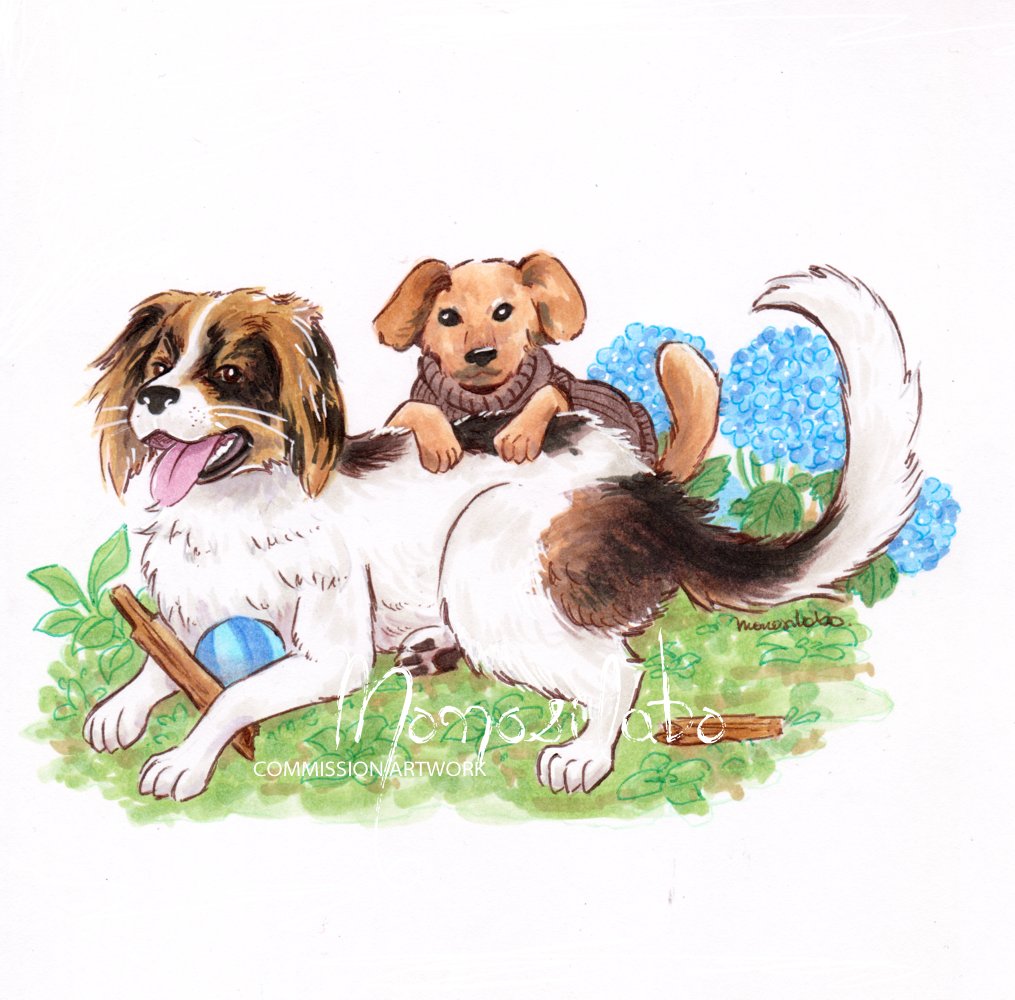 Fourth commission batch! This time I was asked to draw lovely pets ; v; I feel so blessed!!

Thank you so much everyone who asked a little draw 🖤
Again, accepting more orders (personal use only) now to pay the medical tests and surgery ✨

💌 25USD Chibi
💌 40USD Bust up OC