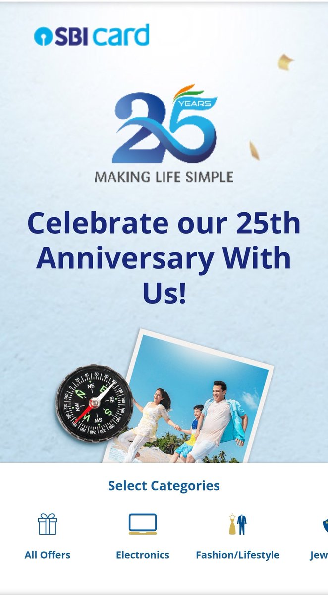 NebulaWorld on Twitter "25years of SBI cards offers unveiled SBI