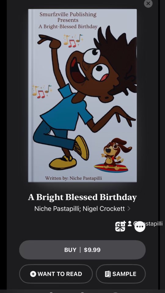 PaulTech925's tweet photo. A Bright Blessed Birthday is currently available via Apple book store and Kindle  KDP. Coming soon to Google Book Store, Amazon, Barnes &amp; Noble 🌎 📖 ✍🏾 💨💫 🤗 Link available in Bio 📚 

#ebook #author  #BlackLiterature #childrensbooks #ecommerce #applebooks  #Google #education https://t.co/JOpFwJ40ak