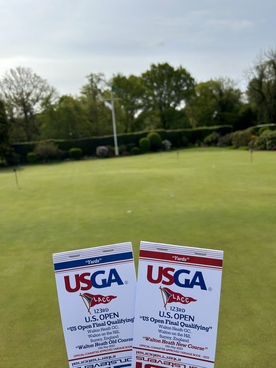 US Open Qualifying - Walton Heath Golf Club 

@USGA @DPWorldTour @waltonheath_gc