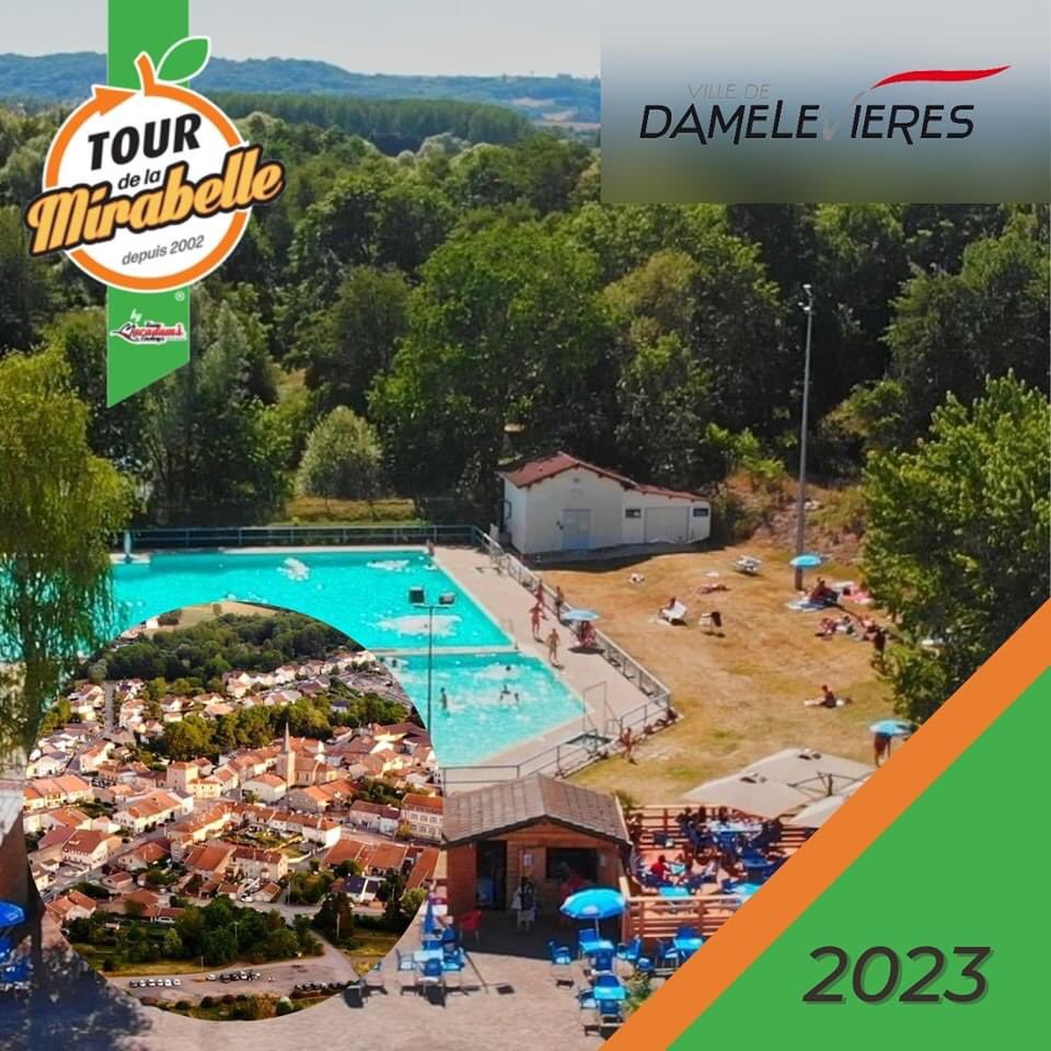 Tour_Mirabelle's tweet photo. 3éme Étape :
L'arrivée finale du Tour de la Mirabelle édition 2023 aura lieu comme à l'accoutumé Damelevières
Dimanche 28 mai 📅
Arrivée prévue à 16h15 🏁
Tomblaine ➡️ Damelevières 175,1 km,

@TeamMacadamsCow  
@Departement54 @regiongrandest https://t.co/fK6CbgE3Zs