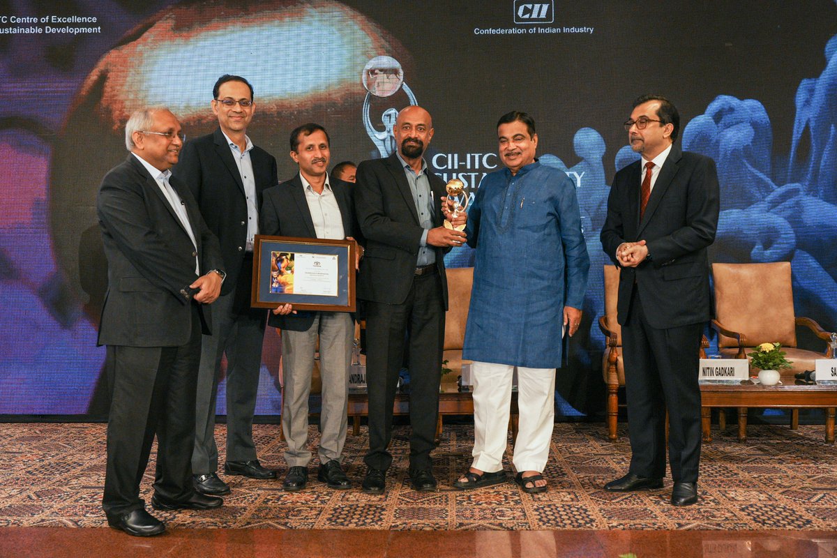 IBBI congratulates its members  <a href="/Toyotakirloskar/">Cars</a> &amp; <a href="/tatasteelmining/">Tatasteelmining</a> for winning  17th CII-ITC Sustainability Award for Excellence in Biodiversity and
Jhajjar Power Ltd  for receiving Commendation for Significant Achievement in Biodiversity
<a href="/FollowCII/">Confederation of Indian Industry</a> <a href="/seematweet/">seema arora</a> <a href="/pravir_ibbi/">Pravir Deshmukh</a>