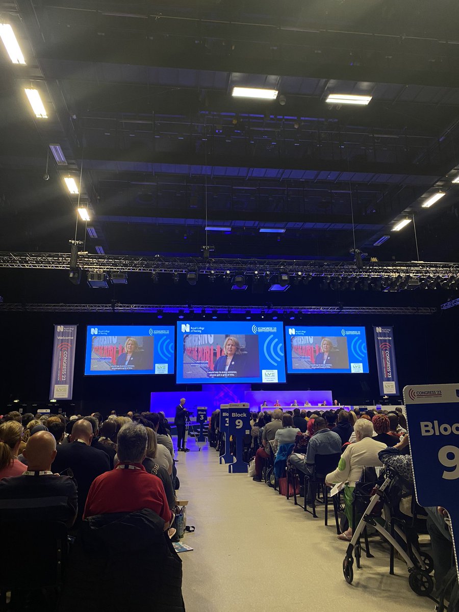 Delighted to attend RCN Congress in Brighton as a voting member for the Older People’s Forum ✨ 

#Congress23 #RCNCongress2023 
@theRCN @RCNOPF @QUBSONM @stephhcraig @salsa442 @GaryMitchellRN