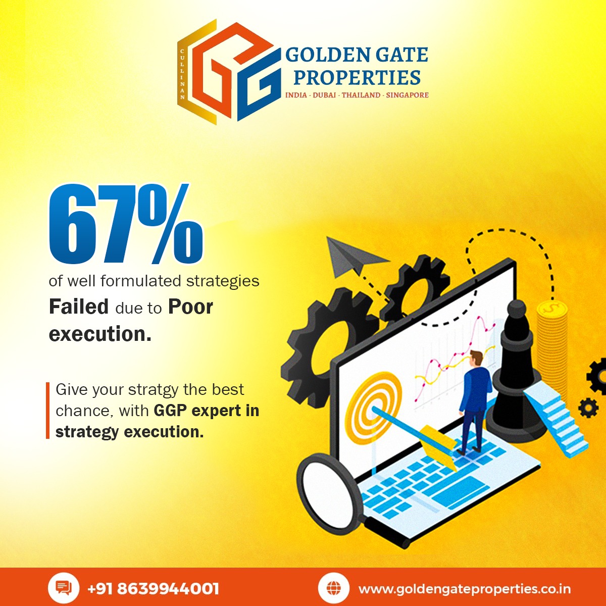 ggphyd's tweet image. Visit Us@  goldengateproperties.co.in #StrategyExecutionExcellence #MaximizeSuccess #EffectiveExecution #ExecutionMatters #StrategicExecution #ExecutionExcellence #AchieveResults #BridgeTheGap #ImplementStrategy #ActionablePlans #ExecuteWithPrecision #ExecutionExperts