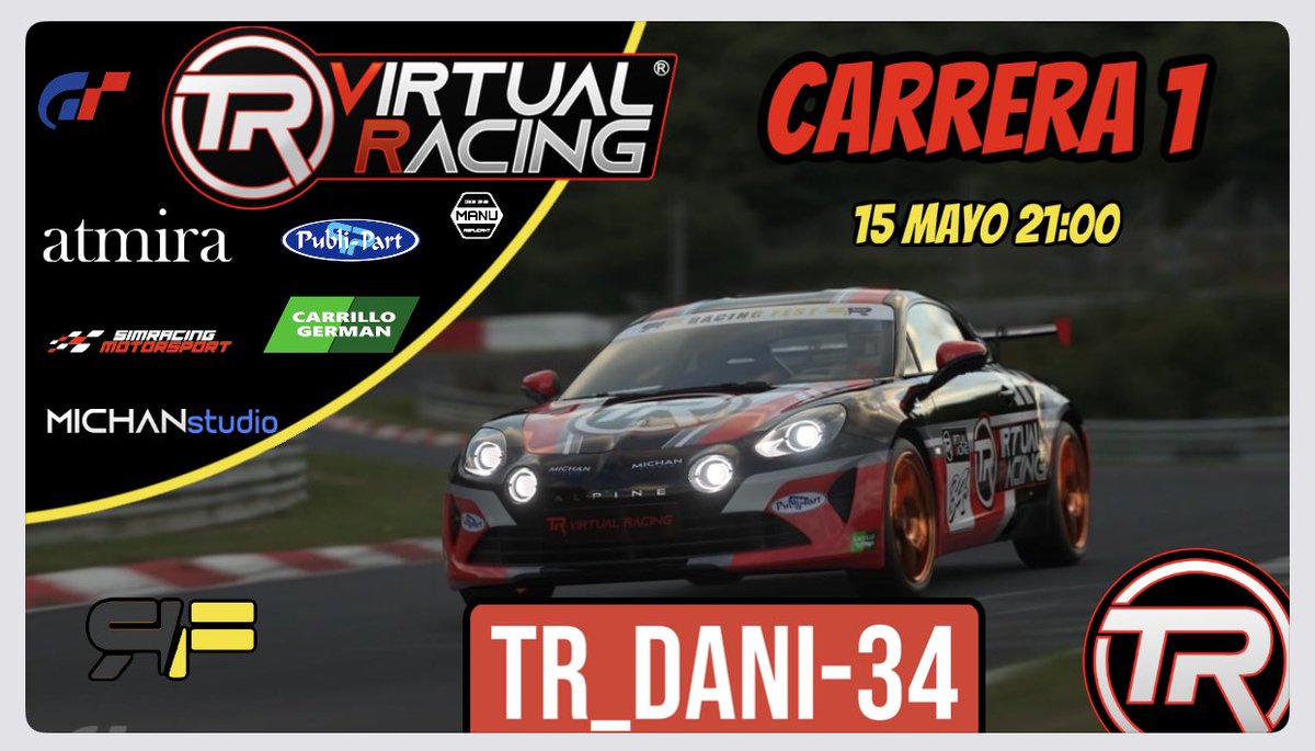 TRVirtualRacing's tweet image. Que no pare la fiesta.. vamos @TRVirtualRacing