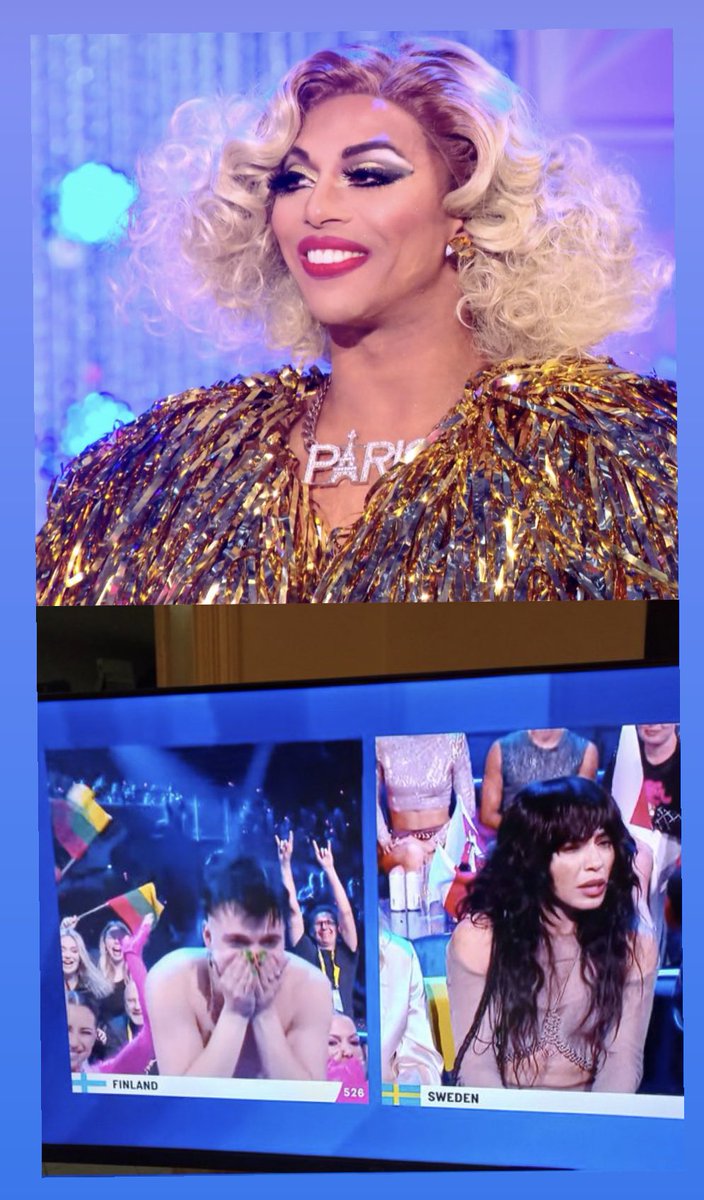 RockMafiaFIN's tweet photo. Two of the biggest robberies our lifetime  #eurovision #kaarija #rupaulsdragrace #rupaulsdragraceallstars @itsSHANGELA https://t.co/RwtCktXtG9