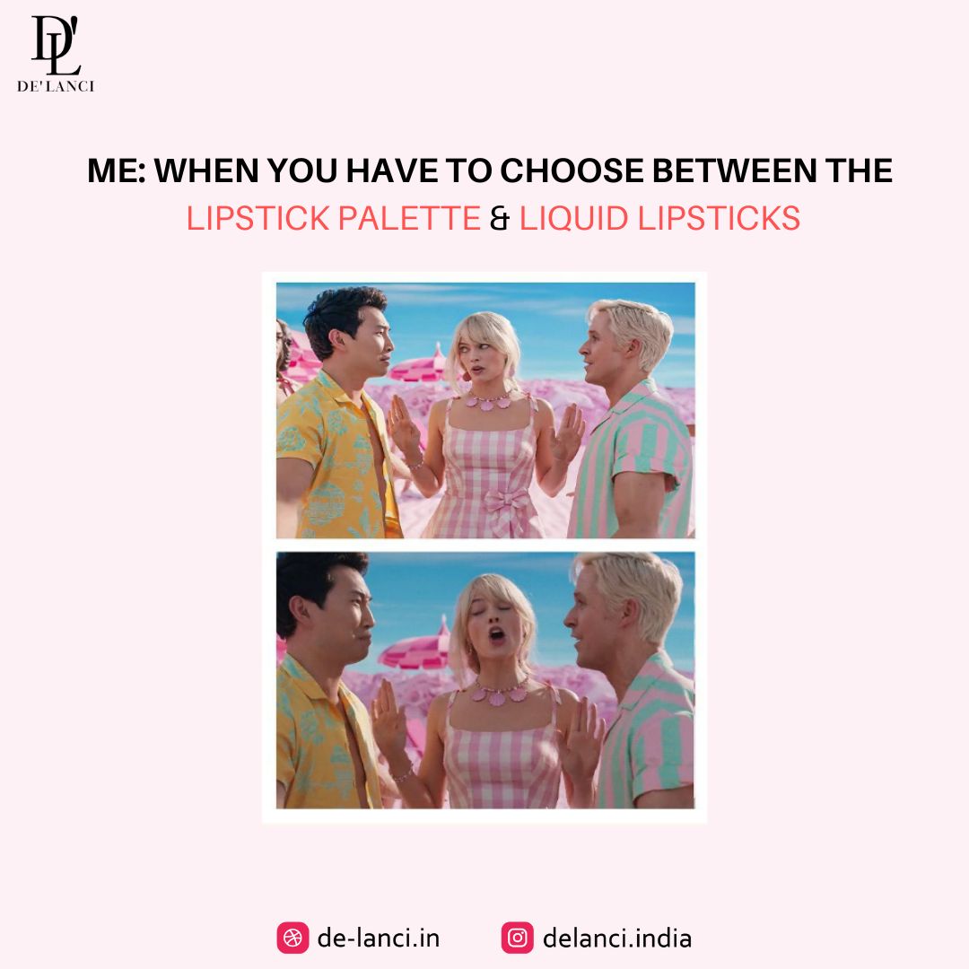 Difficult choice hits 🎯💓
#delanciindia #delanci #delancicosmetics #MakeupEssentials #MakeupProducts #crueltyfree #MakeupHacks #makeupmemes #memes